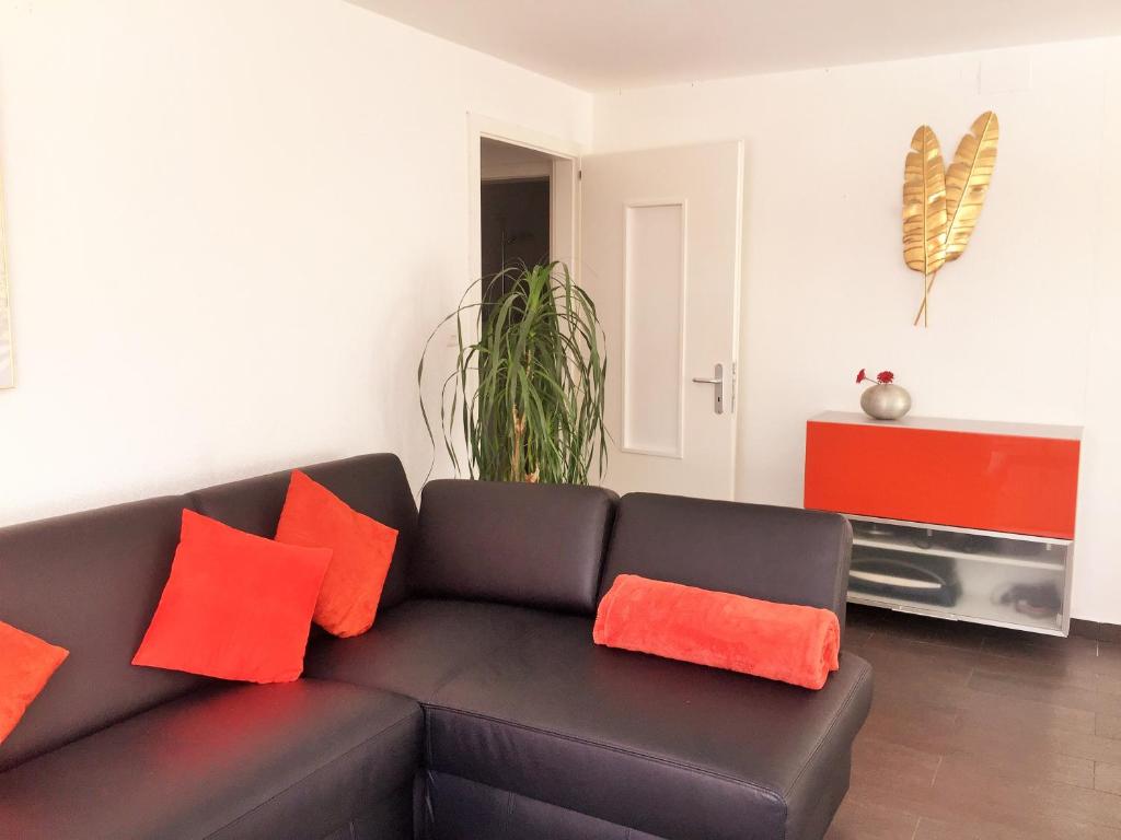 Posezení v ubytování Apartments Steinbock