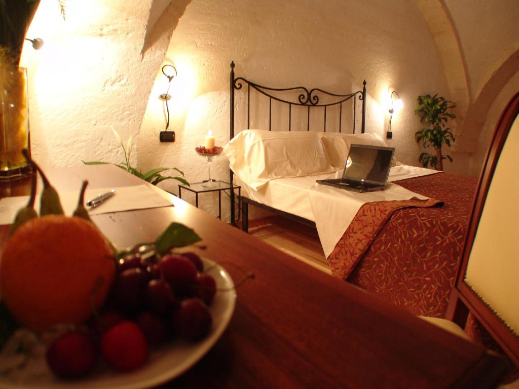 Posezení v ubytování Hotel Masseria Fortificata Donnaloia
