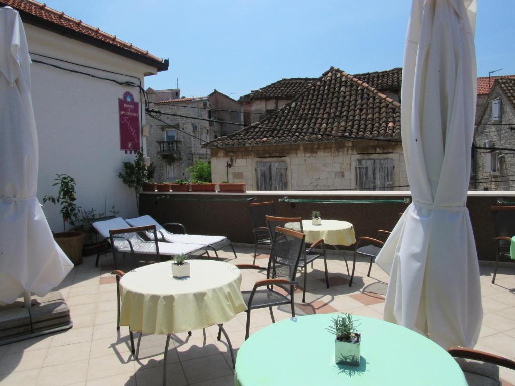 Balkón nebo terasa v ubytování Guest House Klaudija