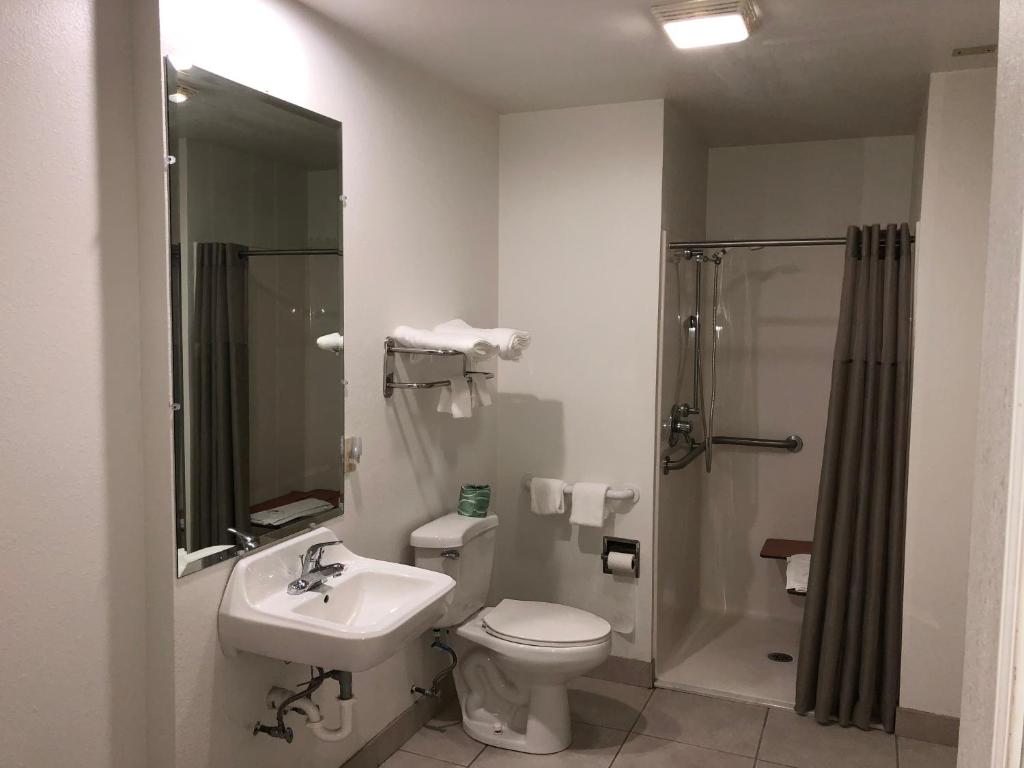 Koupelna v ubytování Motel 6-Urbana, IL