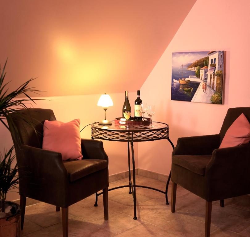 Nápoje v ubytování Hotel La Principessa
