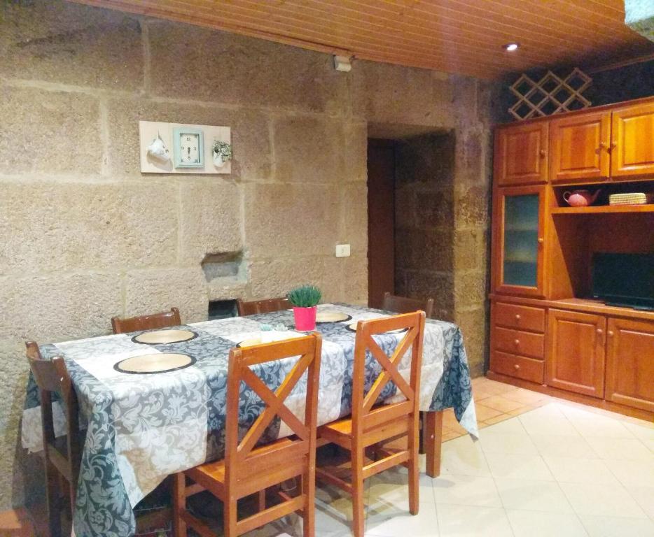 Kuchyň nebo kuchyňský kout v ubytování La Torre Mondariz