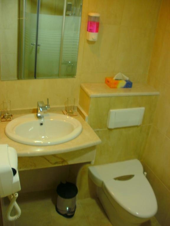 Koupelna v ubytování Al Rashid Hotel