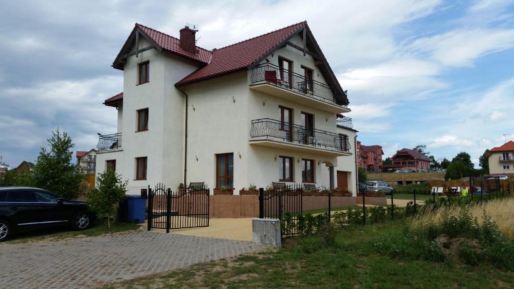 Budynek, w którym mieści się pensjonat