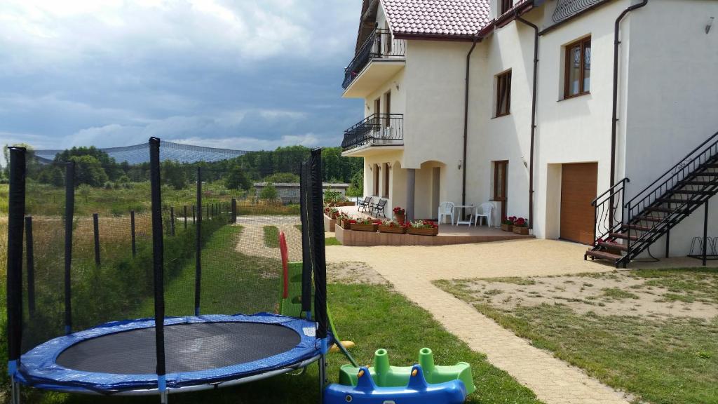 Budynek, w którym mieści się pensjonat
