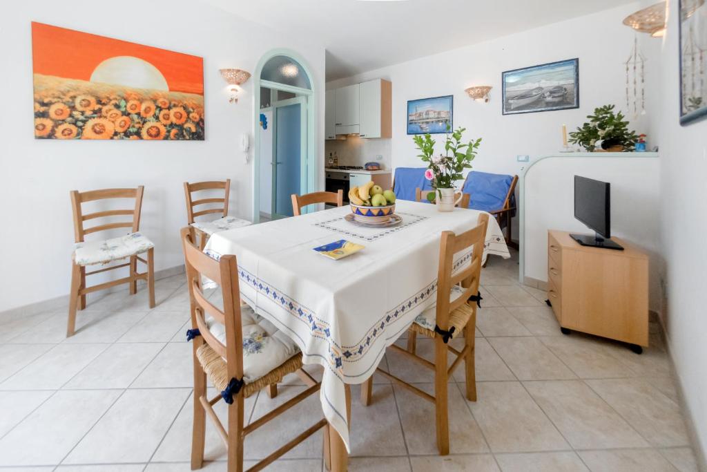 Posedenie v ubytovaní Deliziosi Appartamenti Sul Mare