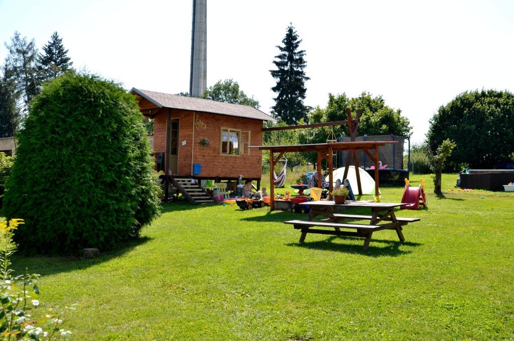 Zahrada ubytování Vila Kateřina