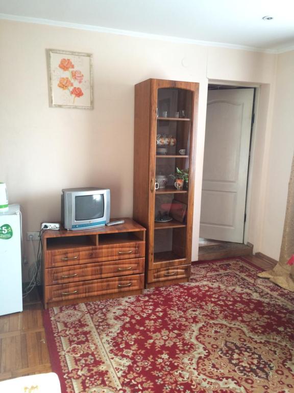 TV a/nebo společenská místnost v ubytování Villa Yaryna