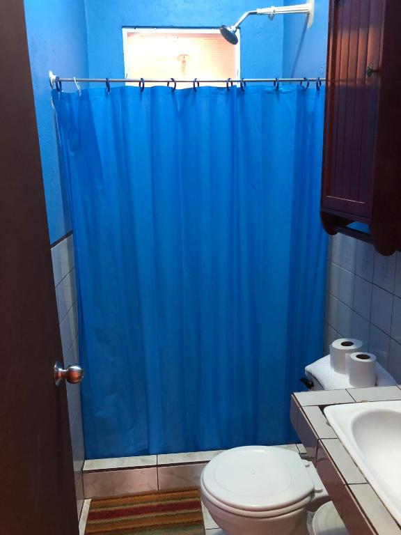 Koupelna v ubytování Casa Quepos