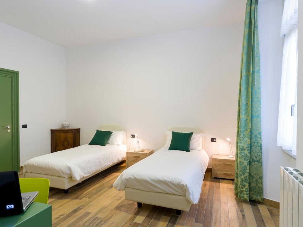 La nostra casa in centro - Twin Room With Private Bathroom