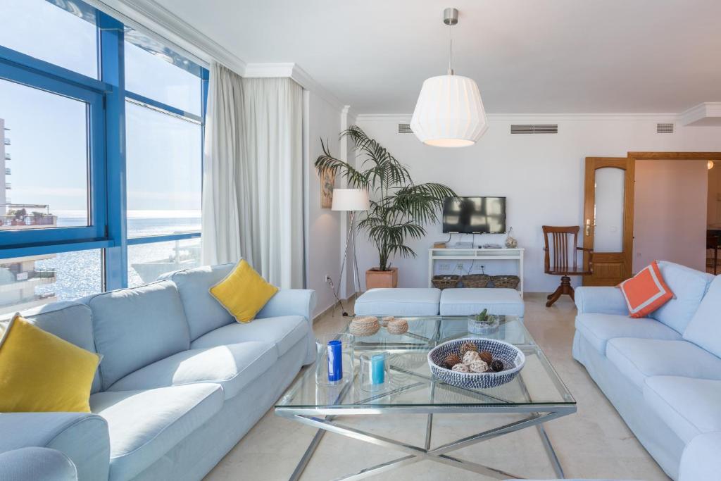 Posezení v ubytování Apartamento Marbella Playa Centro