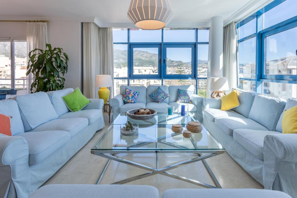 Posezení v ubytování Apartamento Marbella Playa Centro