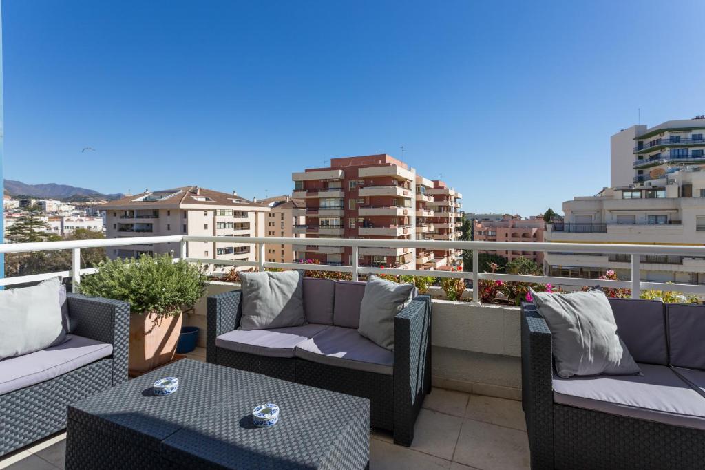 Posezení v ubytování Apartamento Marbella Playa Centro