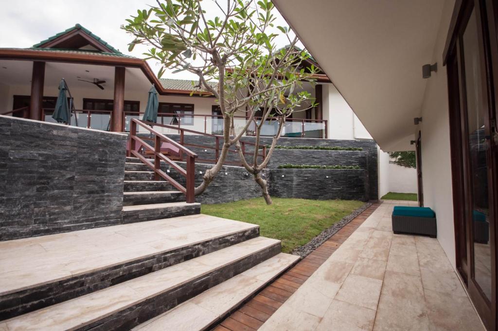 Zahrada ubytování Idyllic Samui Beach Villa Resort