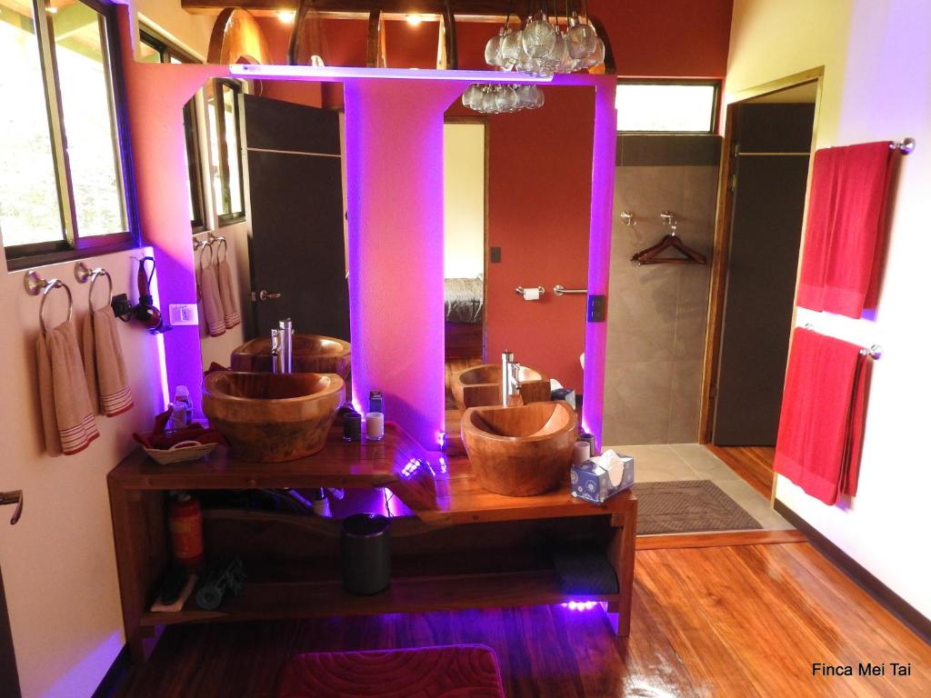 Posezení v ubytování Mei Tai Cacao Lodge