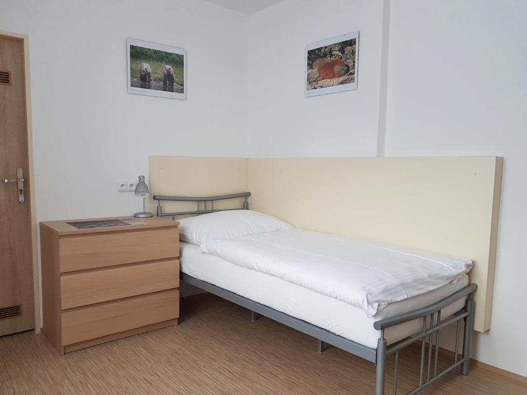 Postel nebo postele na pokoji v ubytování Apartmán 101
