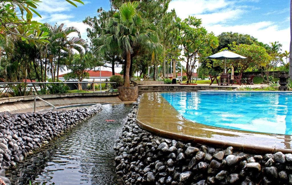 Bazén v ubytování Patra Semarang Hotel & Convention nebo v jeho okolí