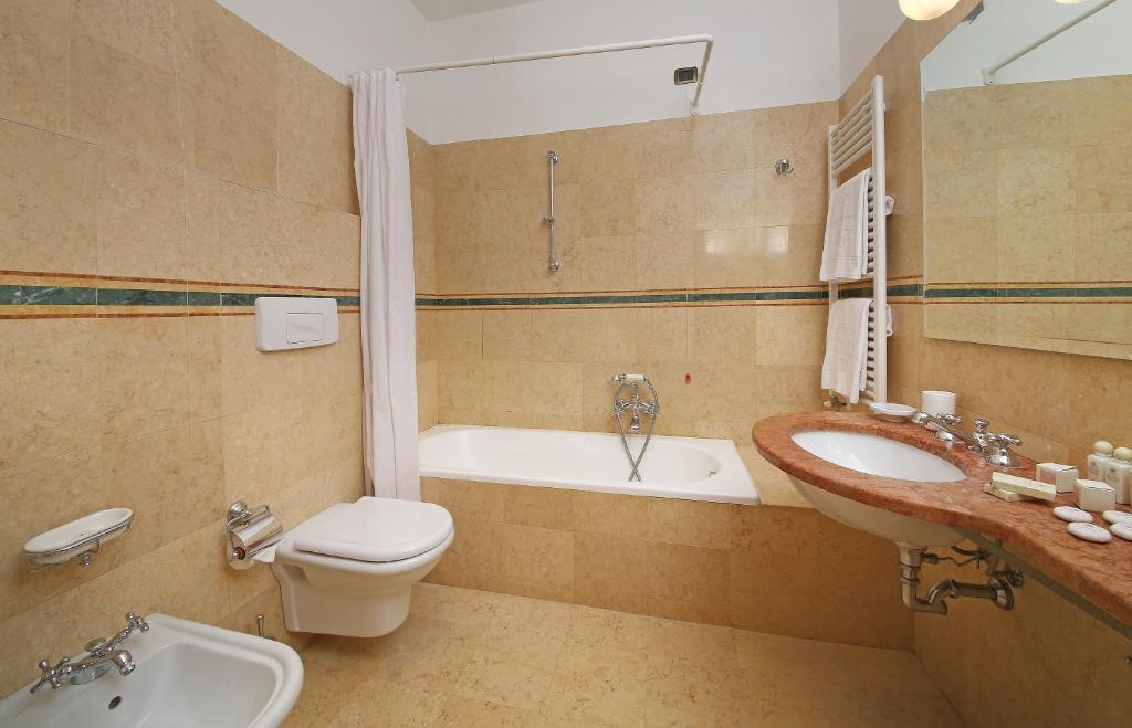 Koupelna v ubytování Villa Sofia Hotel