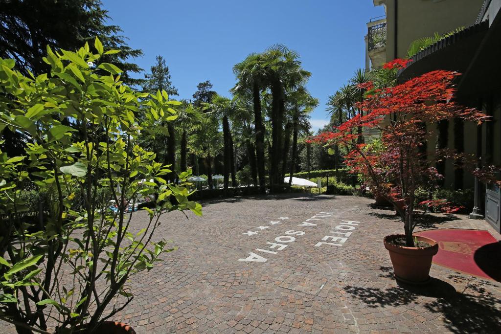 Zahrada ubytování Villa Sofia Hotel