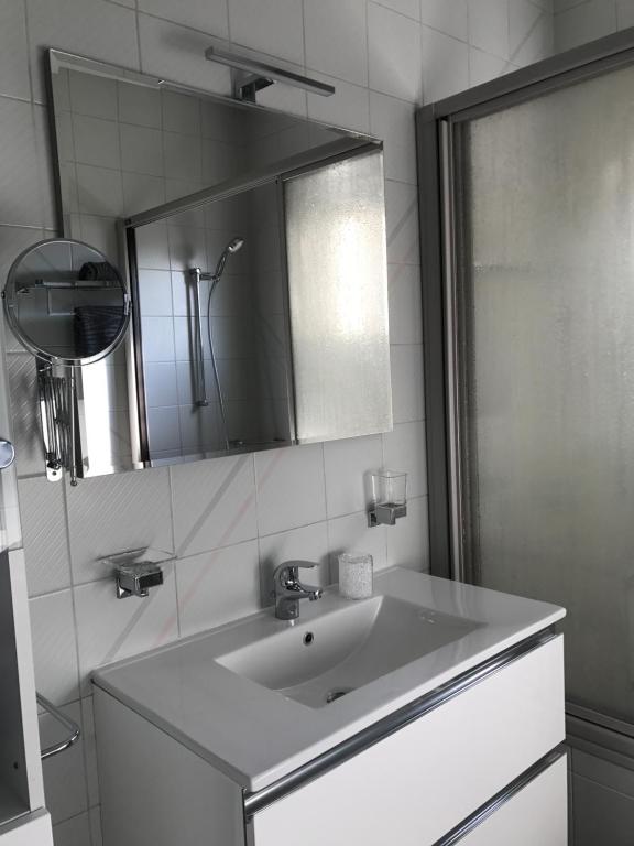 Koupelna v ubytování Casa Realba