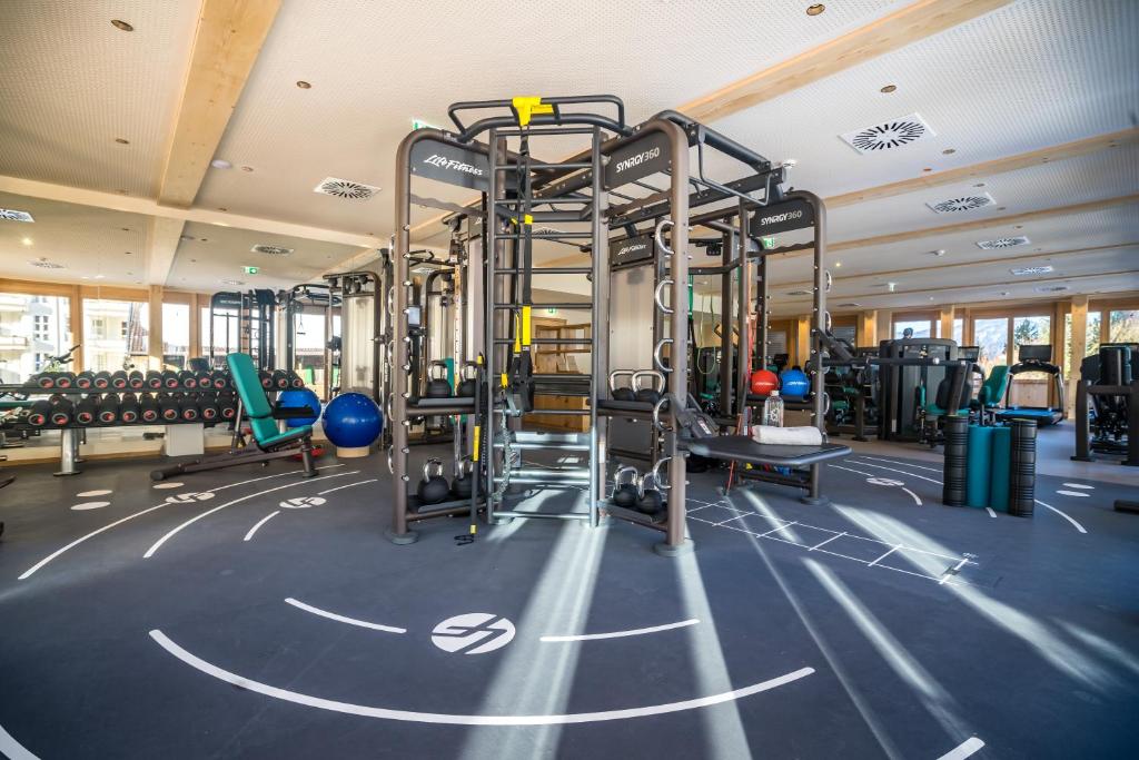 Fitness centrum a/nebo fitness zařízení v ubytování Posthotel Achenkirch Resort and Spa - Adults Only