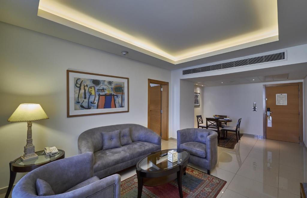 Posezení v ubytování Coral Beach Hotel And Resort Beirut