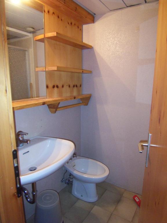 Koupelna v ubytování Res. Marilleva 1400 Apt.Solandra