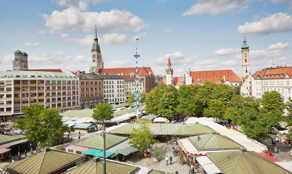 Living Hotel Das Viktualienmarkt - Resim 12