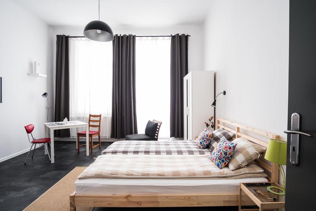 Postel nebo postele na pokoji v ubytování HOSTEL "likeHOME"