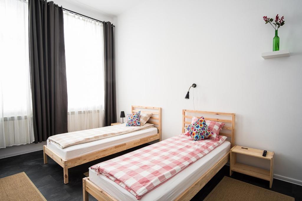Postel nebo postele na pokoji v ubytování HOSTEL "likeHOME"