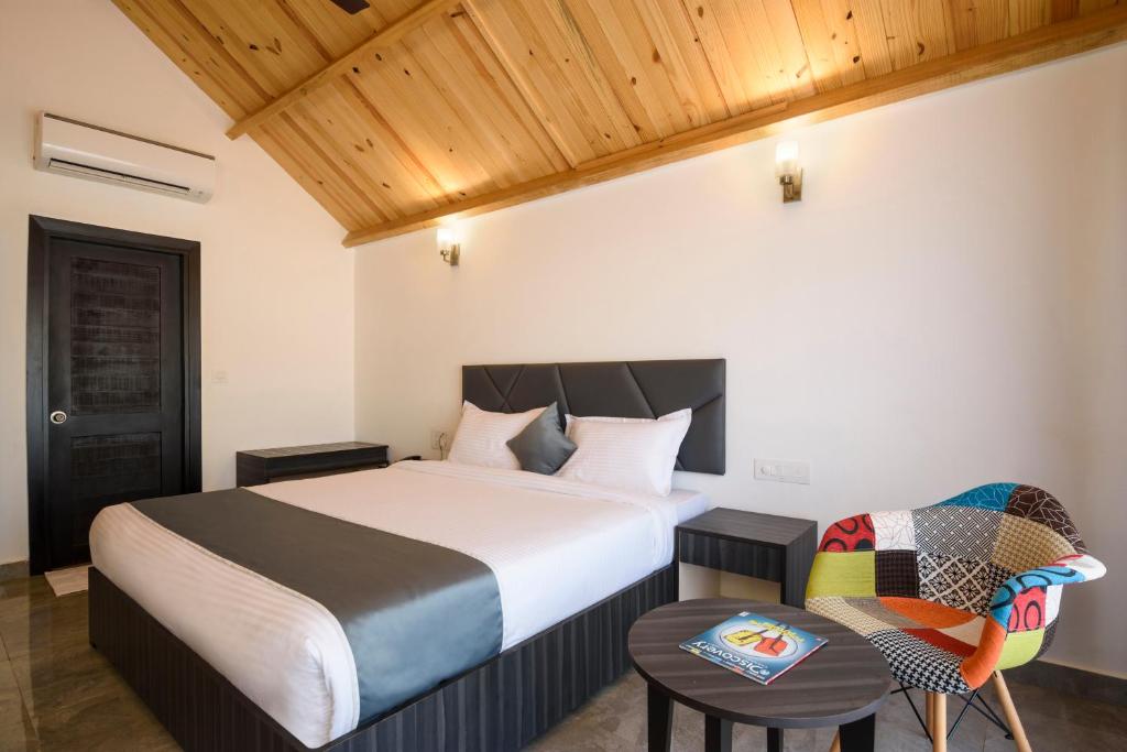 Postel nebo postele na pokoji v ubytování White Wood Resort By Stone Wood Hotels