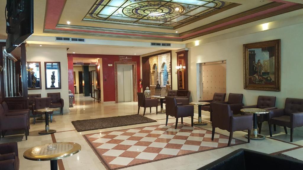 Posezení v ubytování Helnan Chellah Hotel