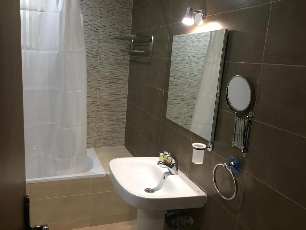 Koupelna v ubytování Helnan Chellah Hotel