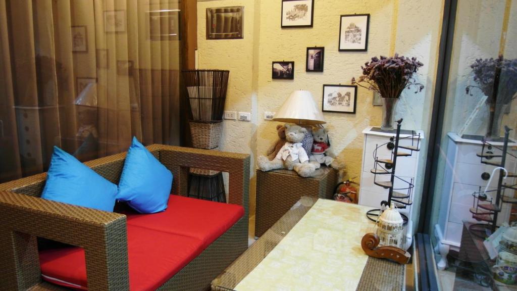 Posezení v ubytování 小島旅店Island Inn