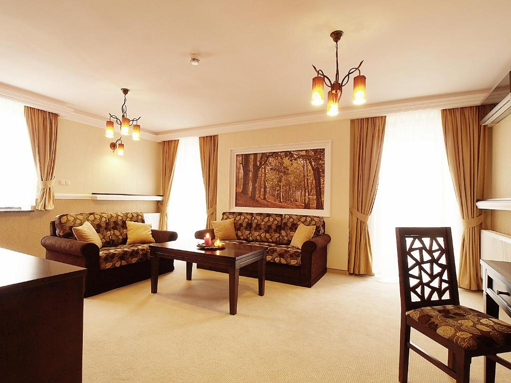 Posezení v ubytování Hotel Fajkier
