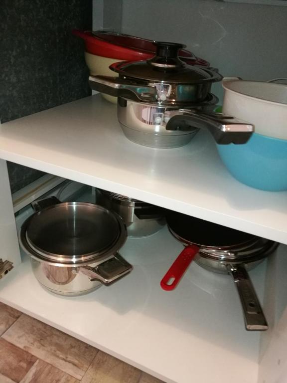 Kuchyňa alebo kuchynka v ubytovaní Apartment K&A- near Dom sportova