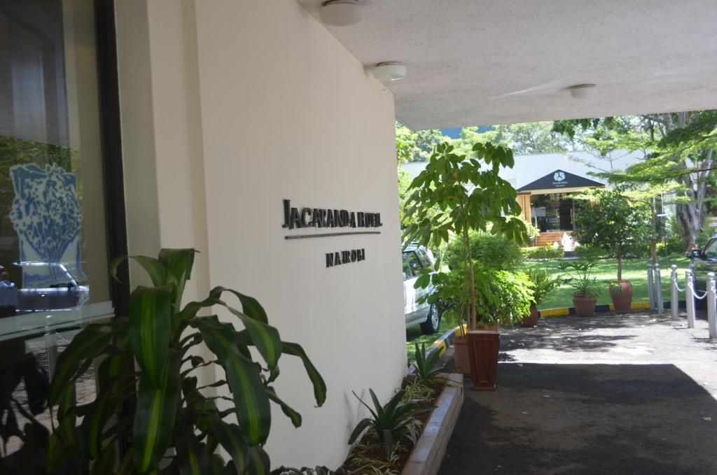 Zahrada ubytování Jacaranda Hotel Nairobi