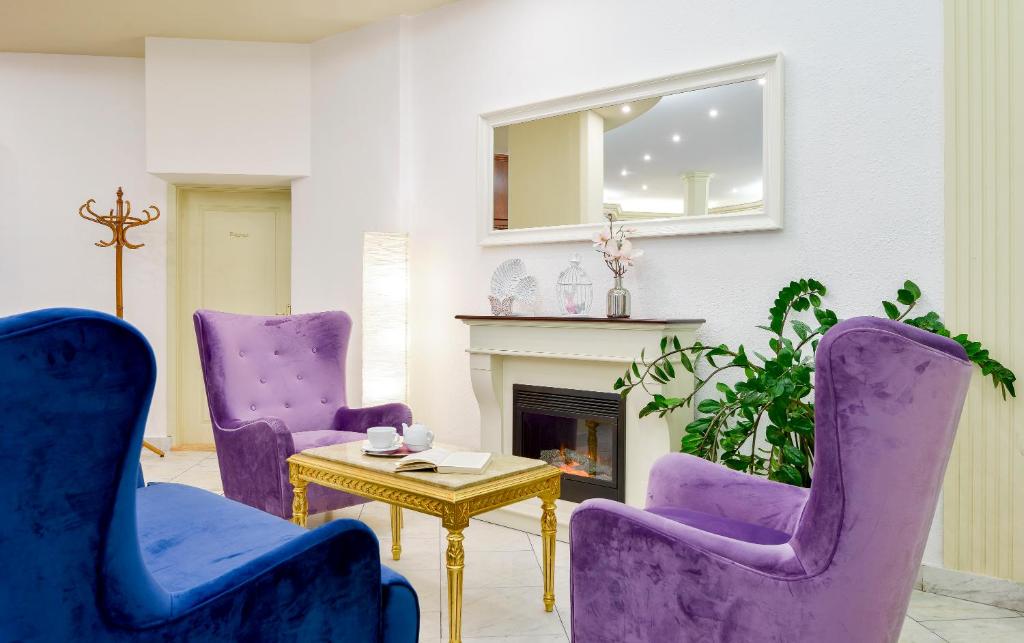 Posezení v ubytování Hotel Continental