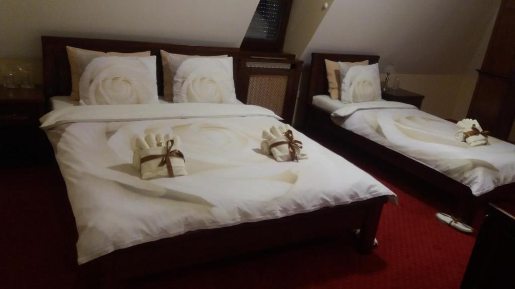 Katil atau katil-katil dalam bilik di Guesthouse "Kod Čileta"