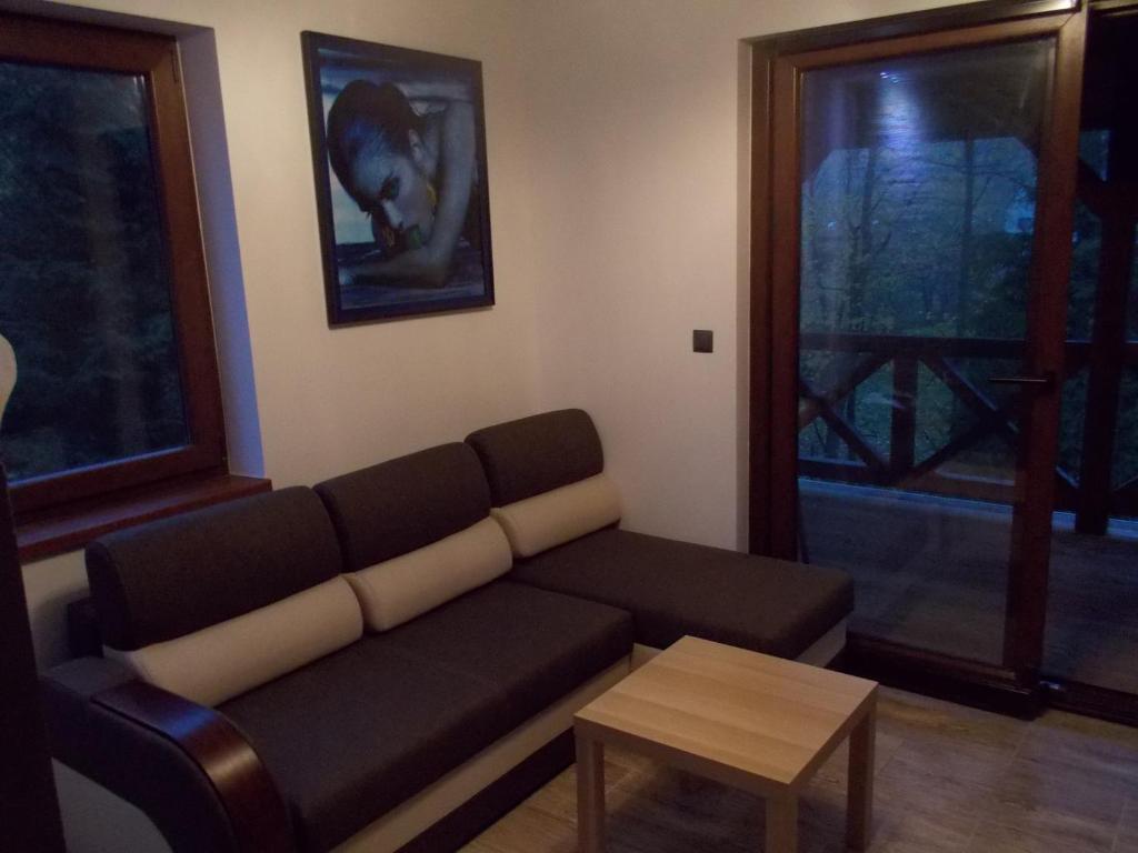Posezení v ubytování U ponocného pod Ondřejníkem