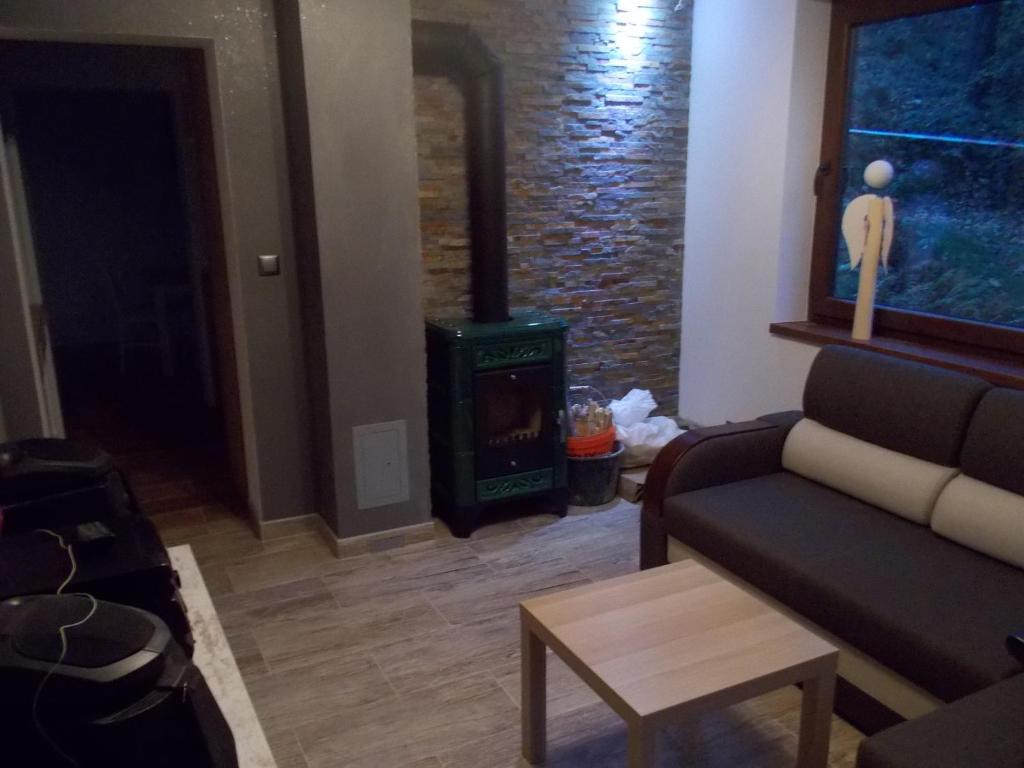 Posezení v ubytování U ponocného pod Ondřejníkem