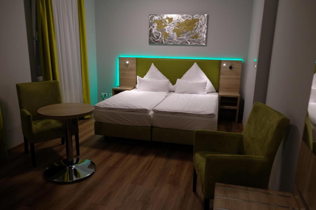 Postel nebo postele na pokoji v ubytování Minx – CityHotels