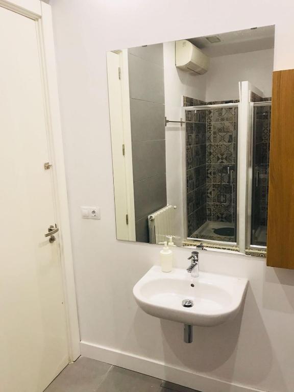Koupelna v ubytování Apartamento Kasa Tomas Gros