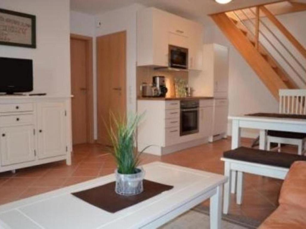 Kuchyň nebo kuchyňský kout v ubytování Usedom Suites Ückeritz