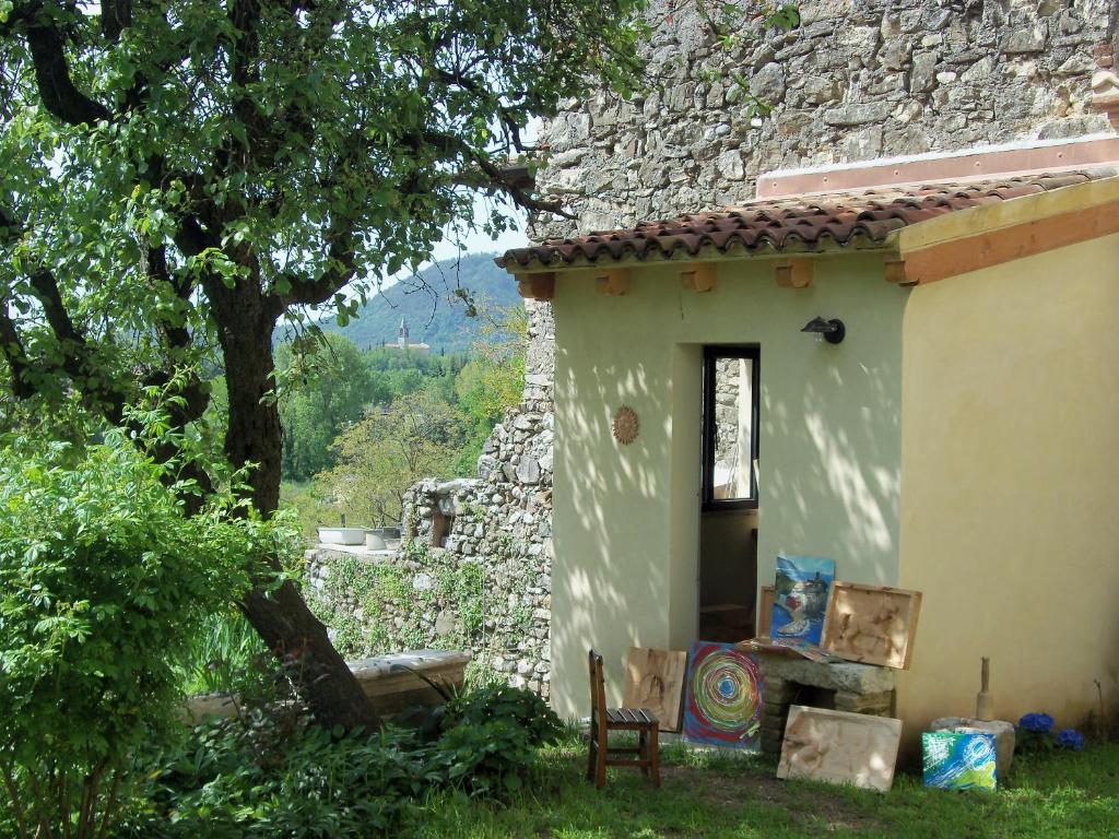 Zahrada ubytování B&B Locus Amoenus