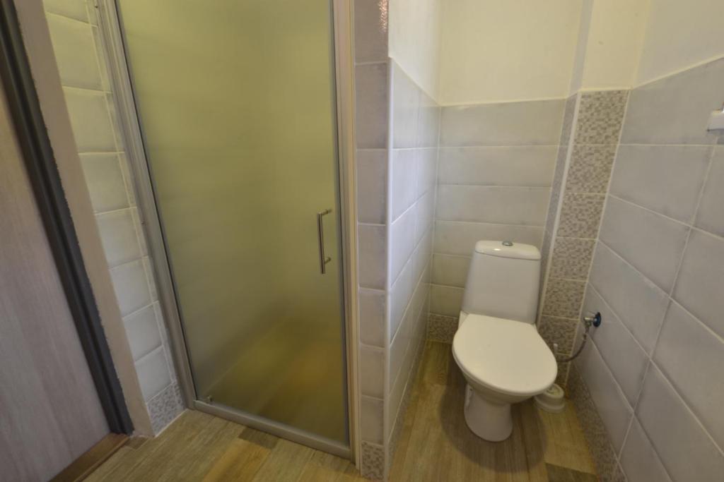 Koupelna v ubytování Chalupa Pohoda Demänová