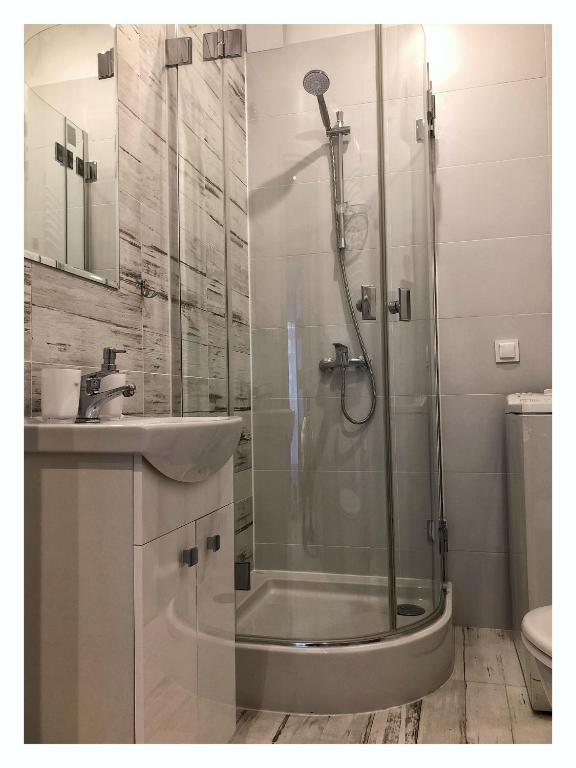 Kúpeľňa v ubytovaní Apartament przy Ratuszu