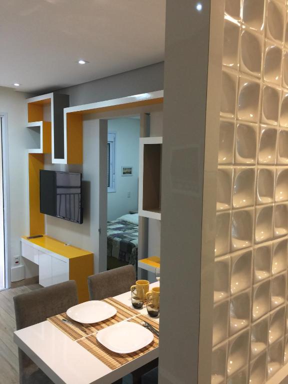 Apartamento novo mobiliado completo