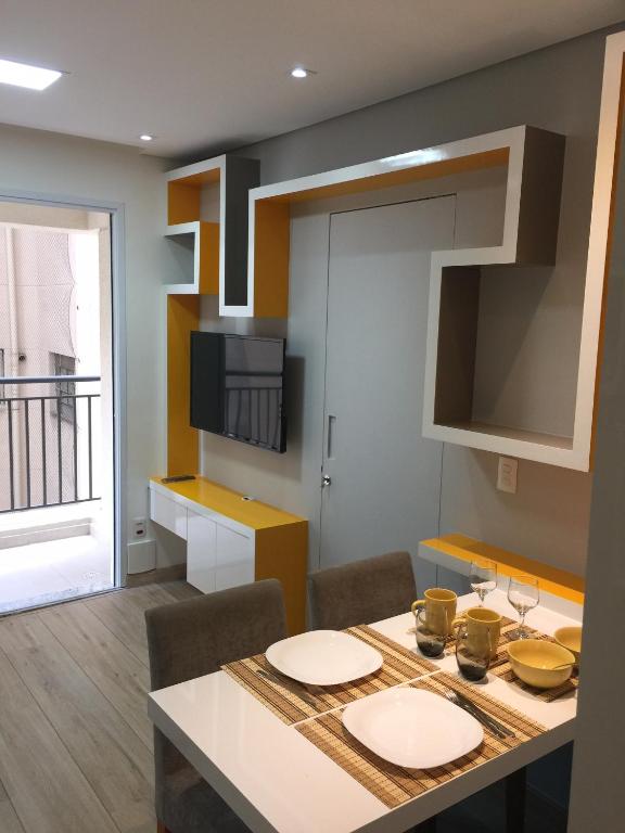 Apartamento novo mobiliado completo