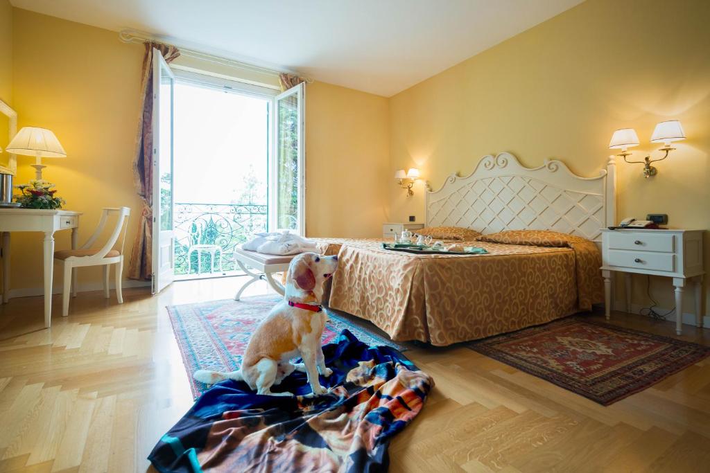 Postel nebo postele na pokoji v ubytování Villa Sofia Hotel